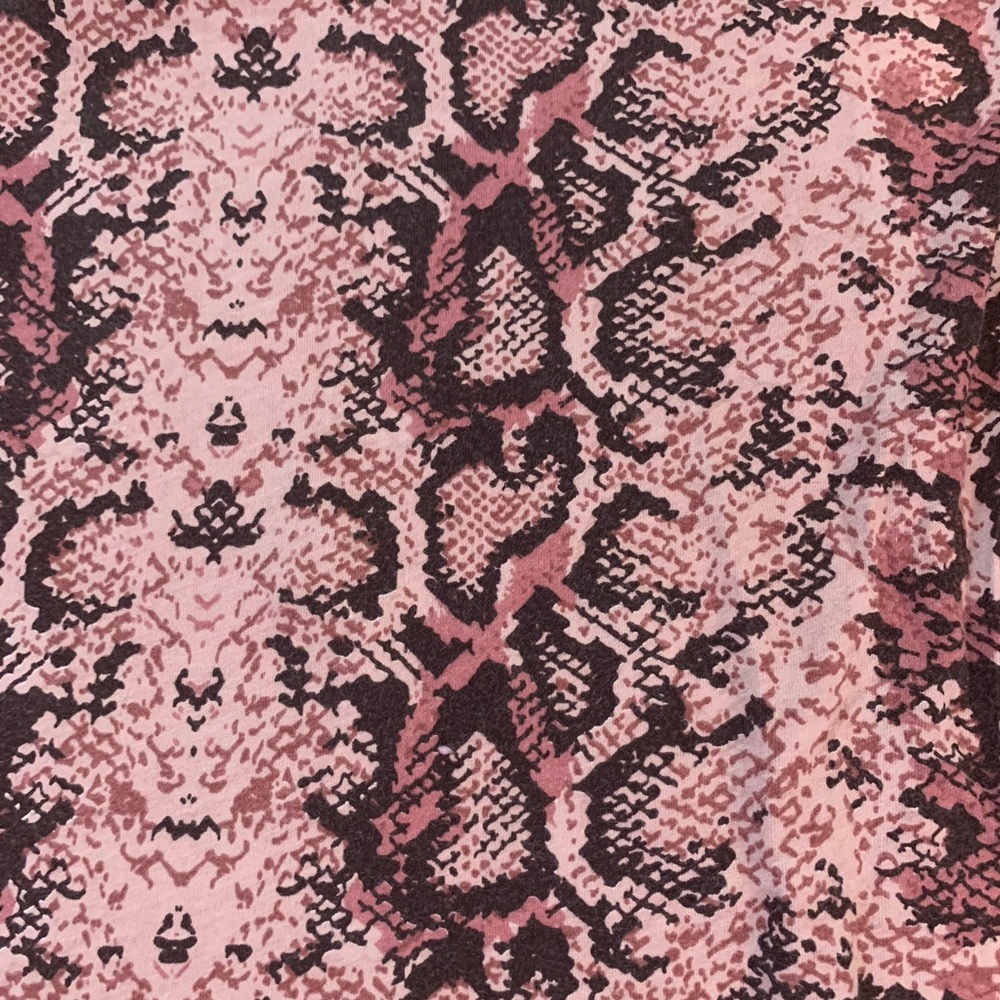 Ragdoll Cropped Long Sleeve Tee Rose Python S - image 3